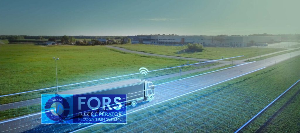 Zertifizierte Verantwortung auf Europas Straßen – Denkinger ist FORS Silver ausgezeichnet.

